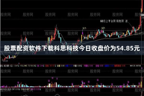 股票配资软件下载科思科技今日收盘价为54.85元